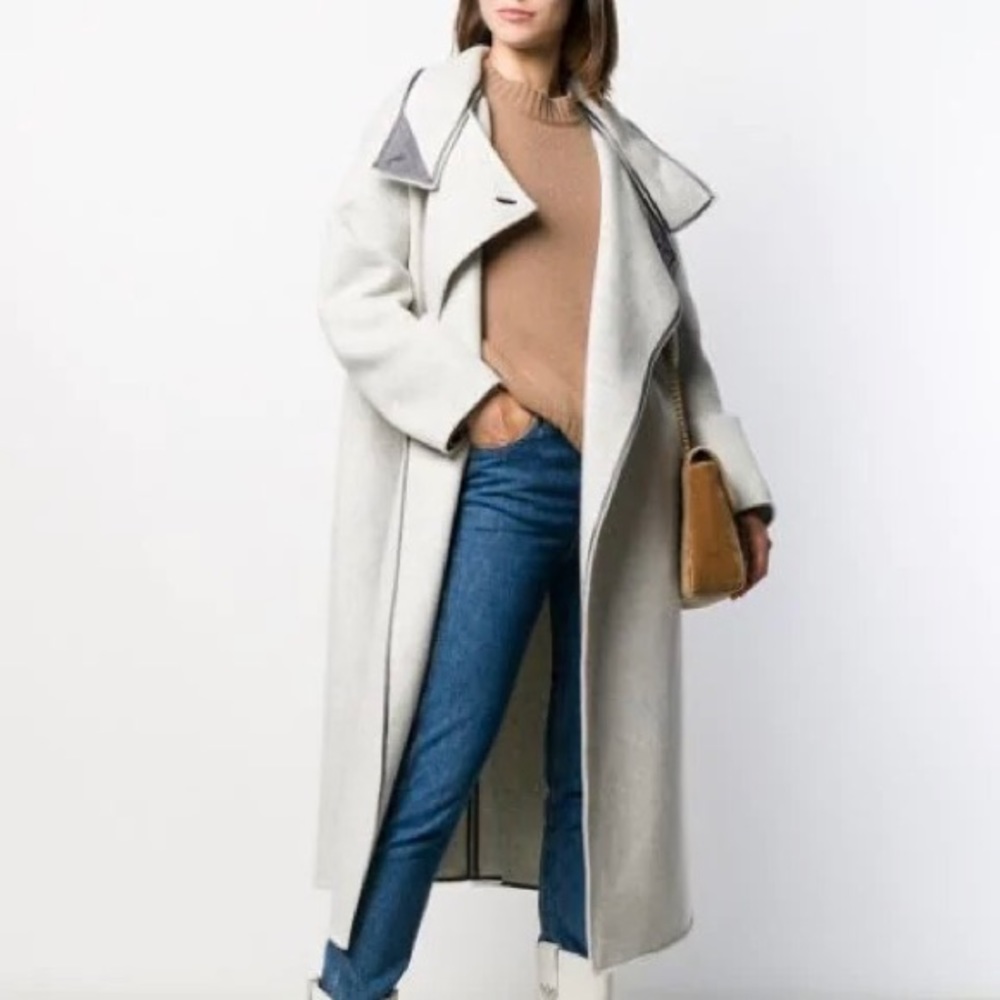 *Flawed* Isabel Marant • Relton Oversized Wool-Blend Coat